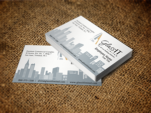 Business Card Design by Lanka Ama for Glass it Limited | Design: #5676902