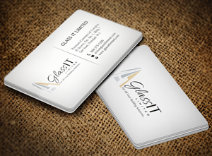 Business Card Design by Lanka Ama for Glass it Limited | Design: #5676916