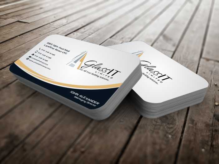 Business Card Design by szabist for Glass it Limited | Design #5684446