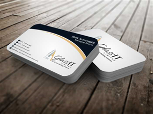 Business Card Design by szabist for Glass it Limited | Design: #5684449