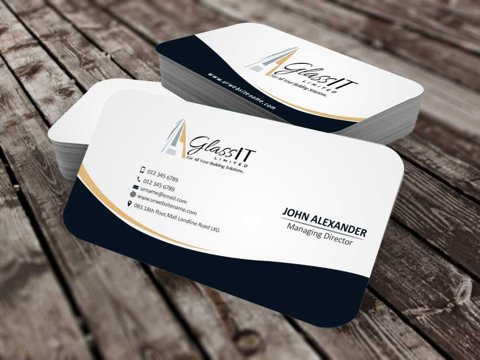 Business Card Design by szabist for Glass it Limited | Design #5684451