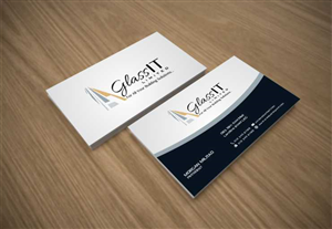 Business Card Design by szabist for Glass it Limited | Design: #5684458