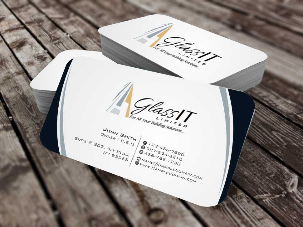 Business Card Design by szabist for Glass it Limited | Design #5684460
