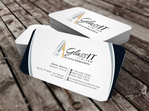 Business Card Design by szabist for Glass it Limited | Design: #5684460