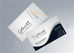 Business Card Design by szabist for Glass it Limited | Design: #5684462