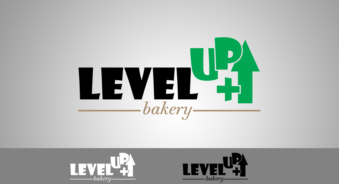 Logo Design by MOM for levelup bakery | Design #5727611