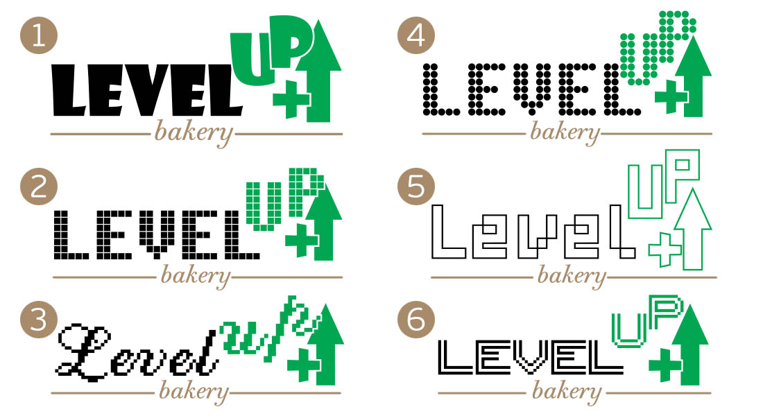 Logo Design by MOM for levelup bakery | Design #5730306