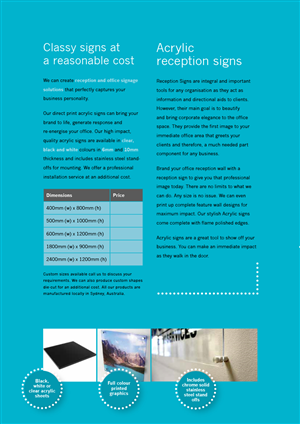 Brochure Design by jodibeale for this project | Design: #5711444