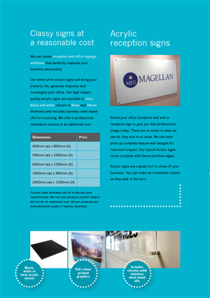 Brochure Design by jodibeale for this project | Design: #5758566