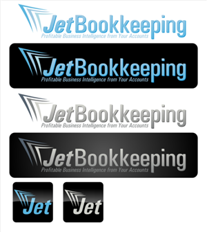 Logo Design by E Design for Jet Bookkeeping Australia Pty Ltd | Design: #302979