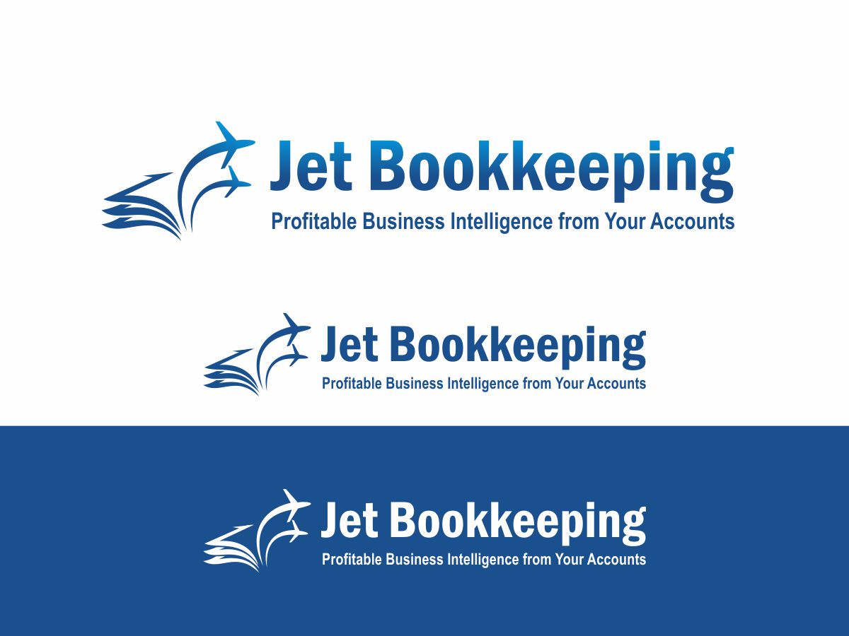 Logo Design by denuj for Jet Bookkeeping Australia Pty Ltd | Design #301773