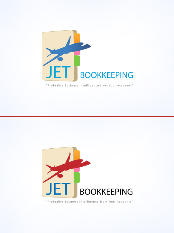 Logo Design by Rananjay Singh for Jet Bookkeeping Australia Pty Ltd | Design #298608