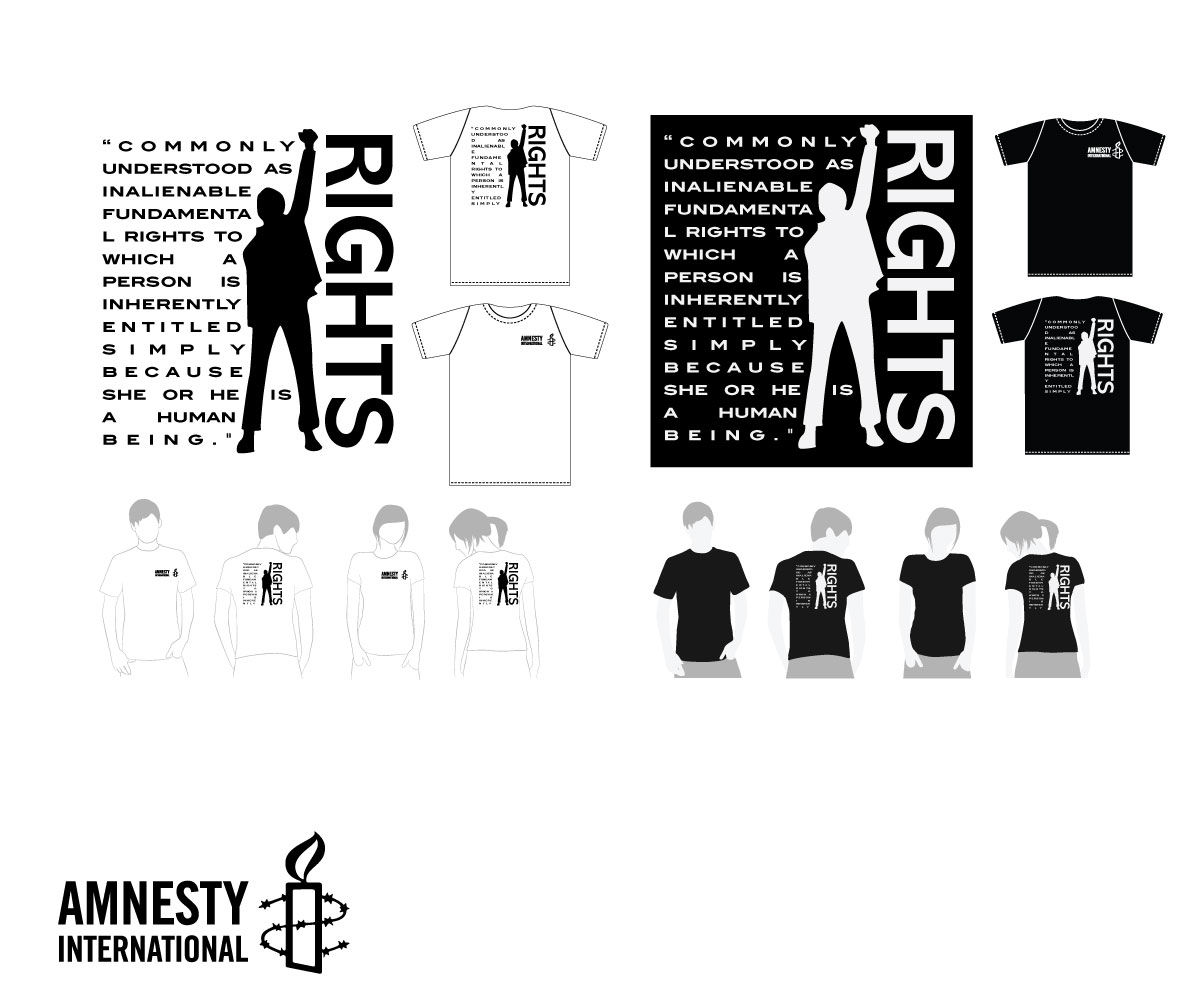 T-shirt Design by C.Moro for Amnesty International Australia | Design #1582709