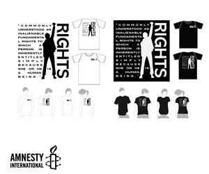 T-shirt Design by C.Moro for Amnesty International Australia | Design: #1582709