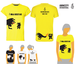 T-shirt Design by Venita for Amnesty International Australia | Design: #1602274
