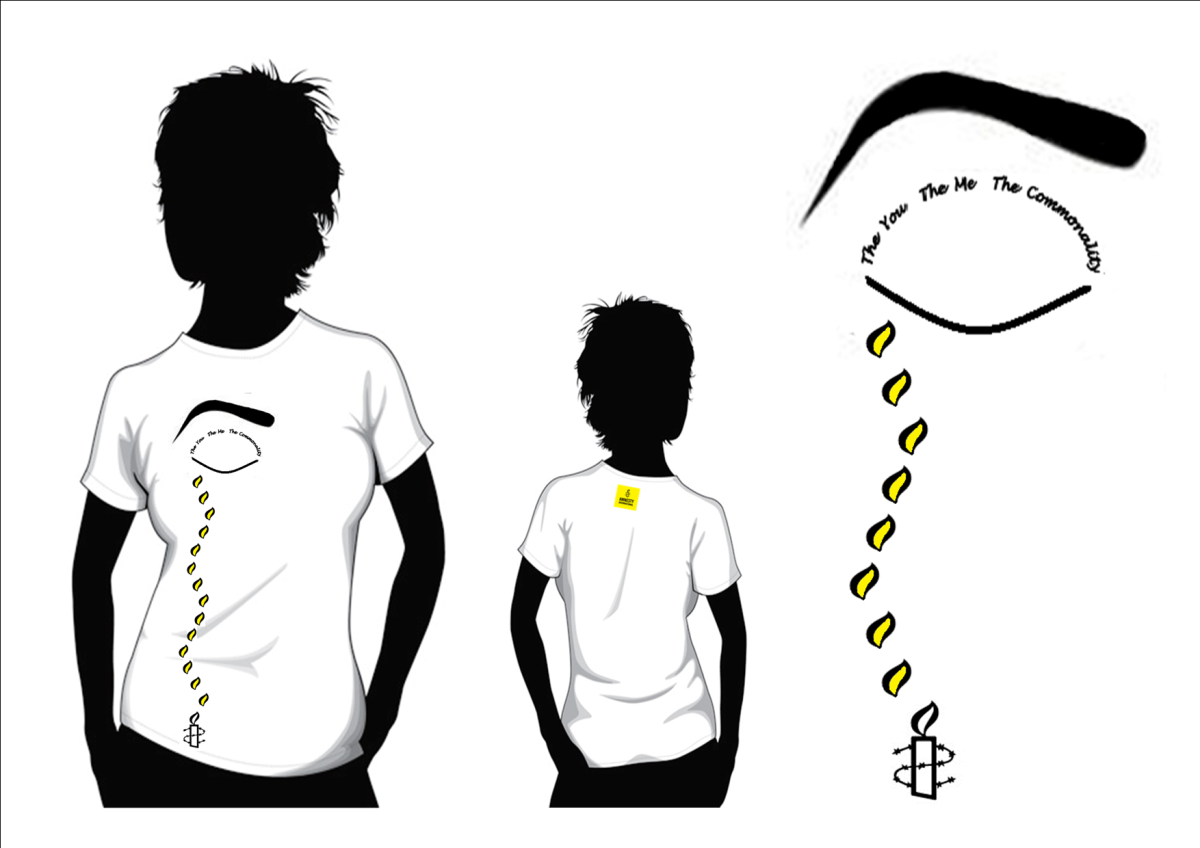 T-shirt Design by Adorned by Hebah for Amnesty International Australia | Design #1657641