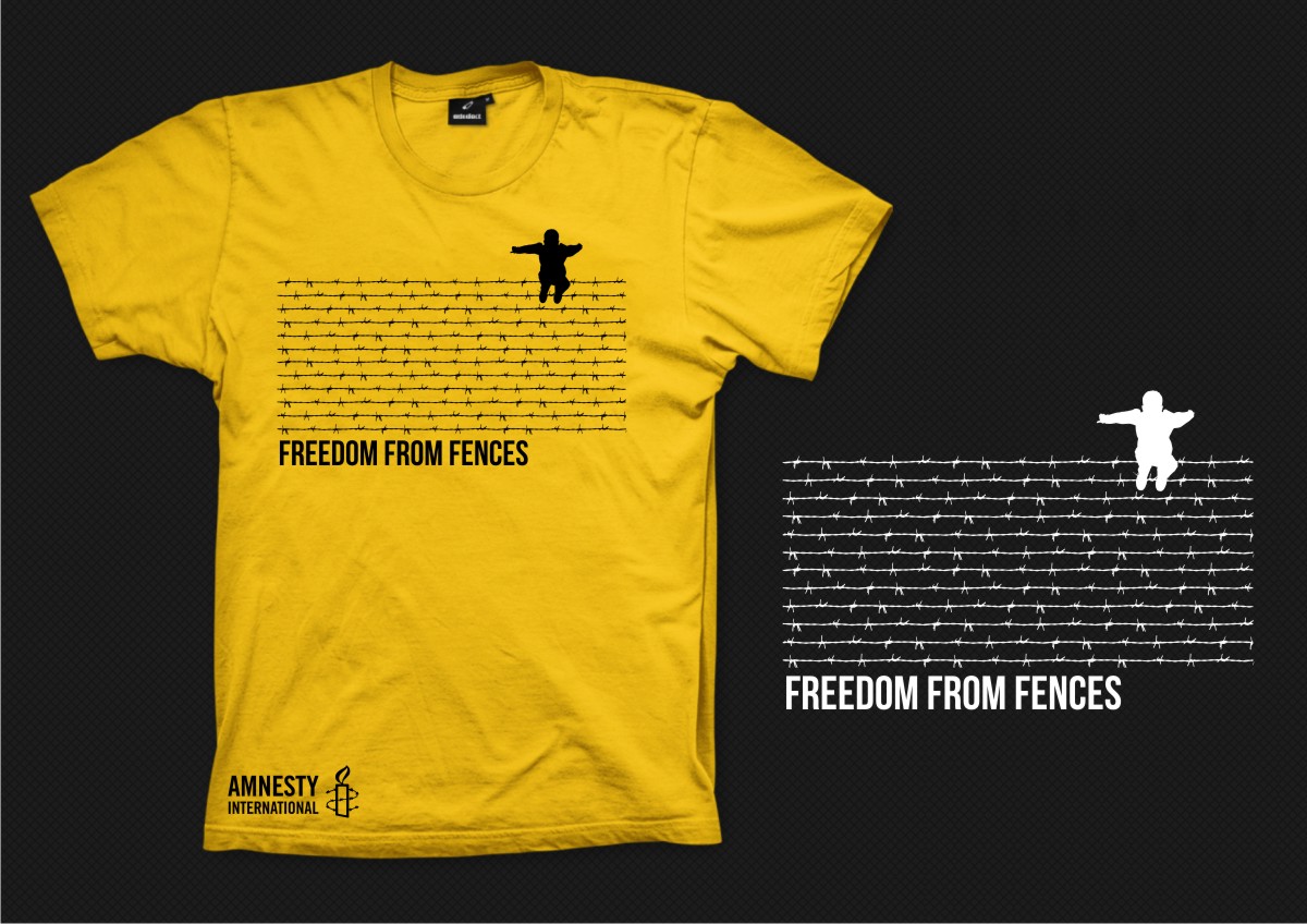 Diseño de Camiseta por Amduat Design para Amnesty International Australia | Diseño #1642809
