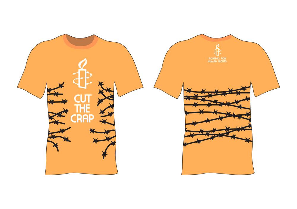 Design de T-shirt par Nigel B pour Amnesty International Australia | Design #1572177