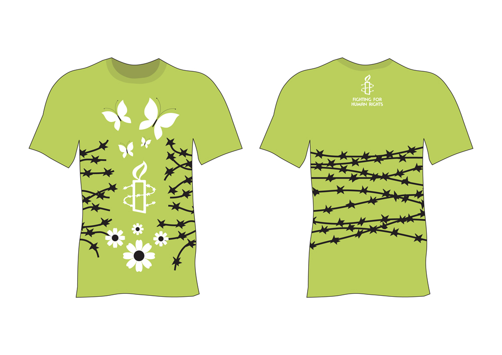 Diseño de Camiseta por Nigel B para Amnesty International Australia | Diseño #1642634