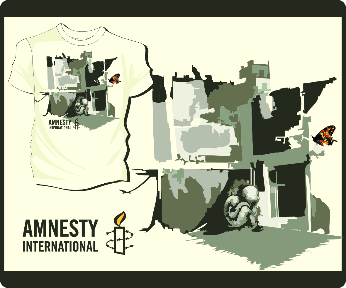 Design de T-shirt par SM Makes Stuff pour Amnesty International Australia | Design #1571123