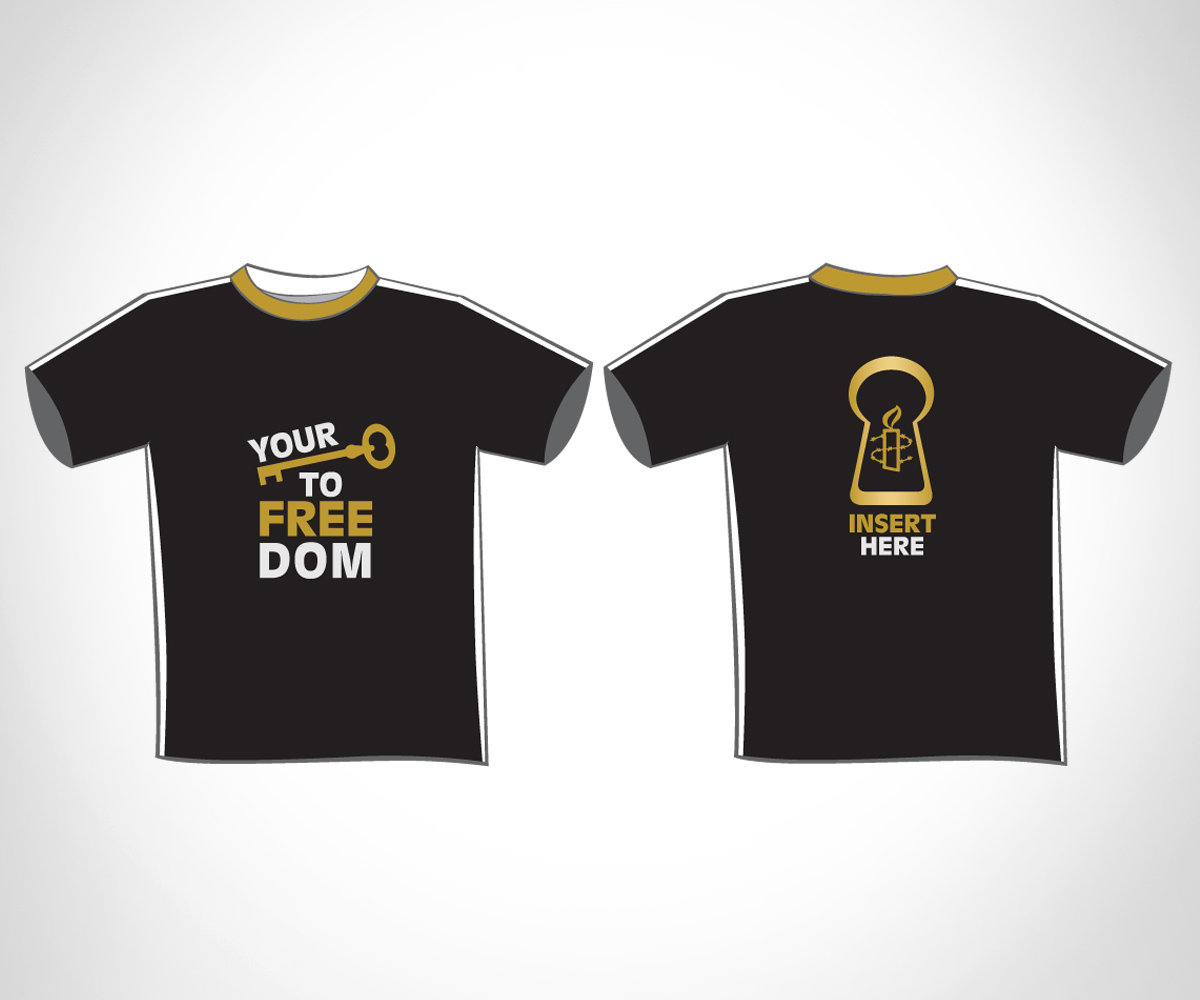 T-shirt Design by NoirBlanc for Amnesty International Australia | Design #1589700