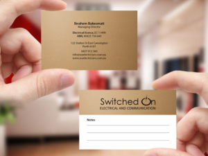 Business Card Design by Creations Box 2015 for this project | Design: #12354445