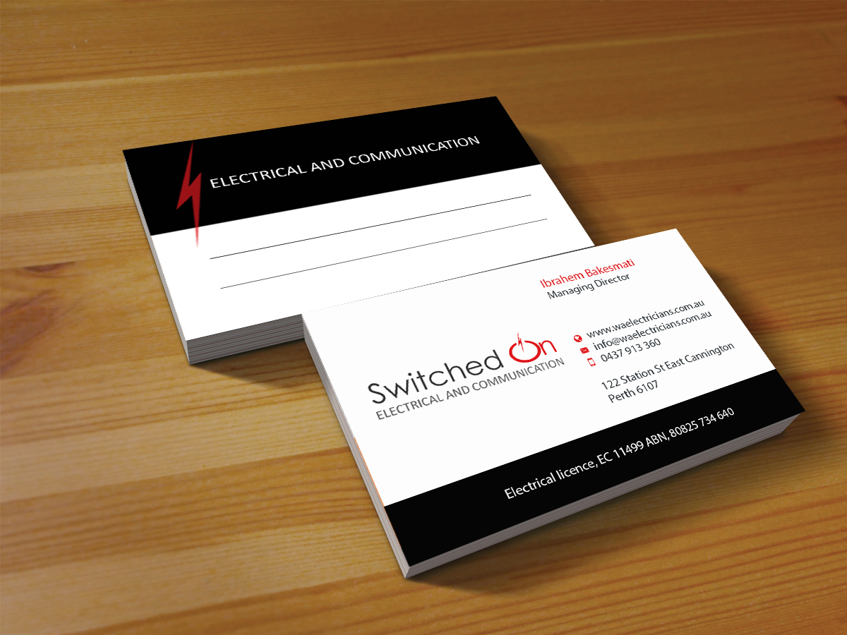 Visitenkarten-Design von Creations Box 2015 für dieses Projekt | Design #12354465