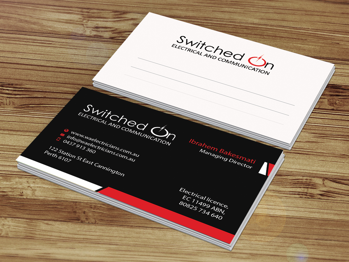 Visitenkarten-Design von Creations Box 2015 für dieses Projekt | Design #12354474