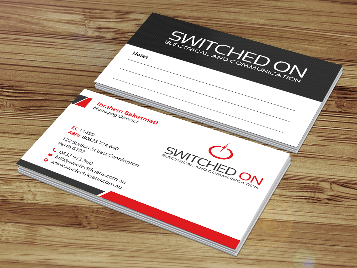 Business Card Design by Creations Box 2015 for this project | Design #12412396