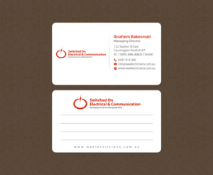 Business Card Design by chandrayaan.creative for this project | Design #12357920