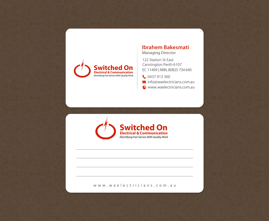 Business Card Design by chandrayaan.creative for this project | Design #12357922
