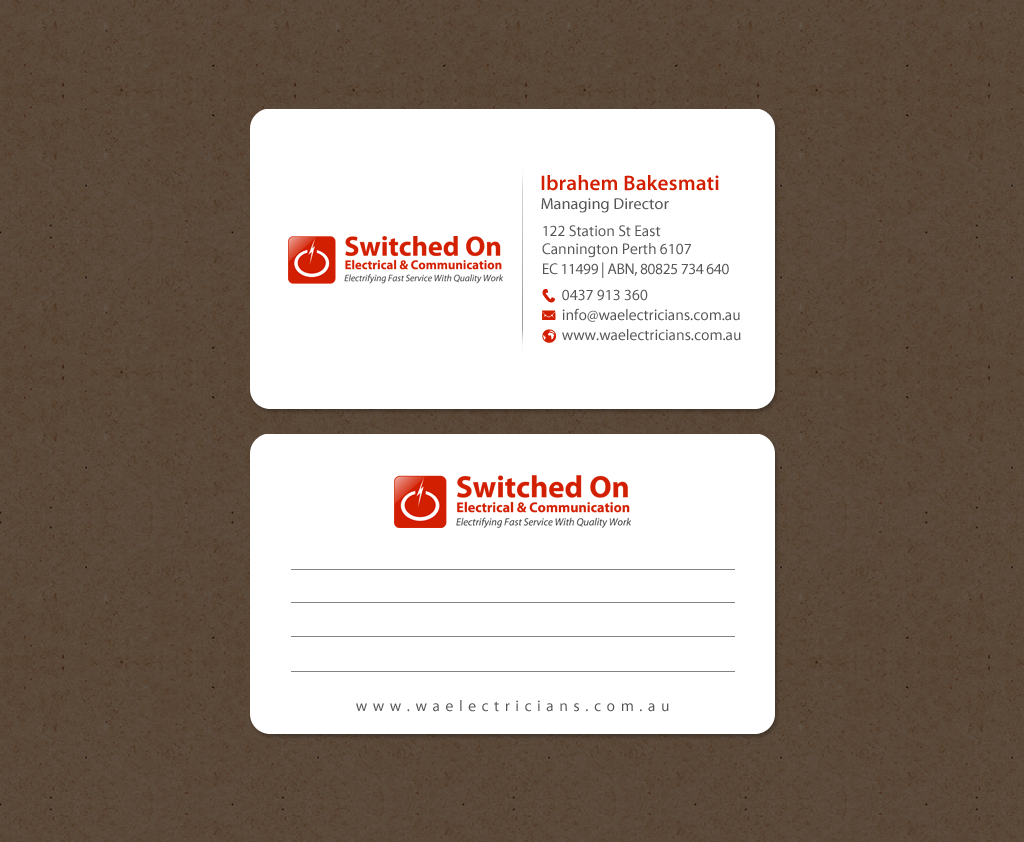 Business Card Design by chandrayaan.creative for this project | Design #12357923