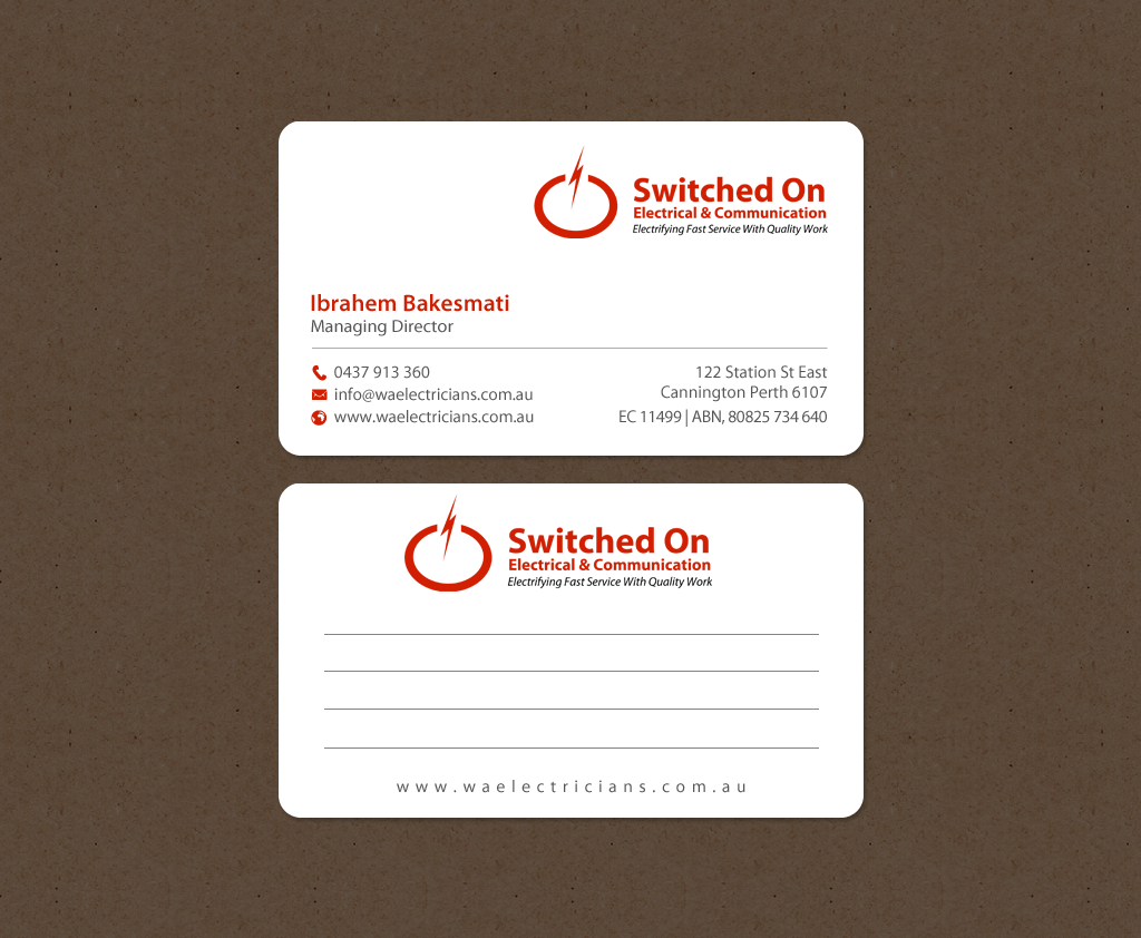 Business Card Design by chandrayaan.creative for this project | Design #12357924