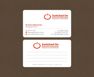 Business Card Design by chandrayaan.creative for this project | Design: #12357924