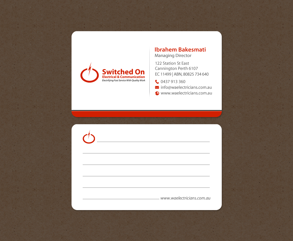 Business Card Design by chandrayaan.creative for this project | Design #12357928