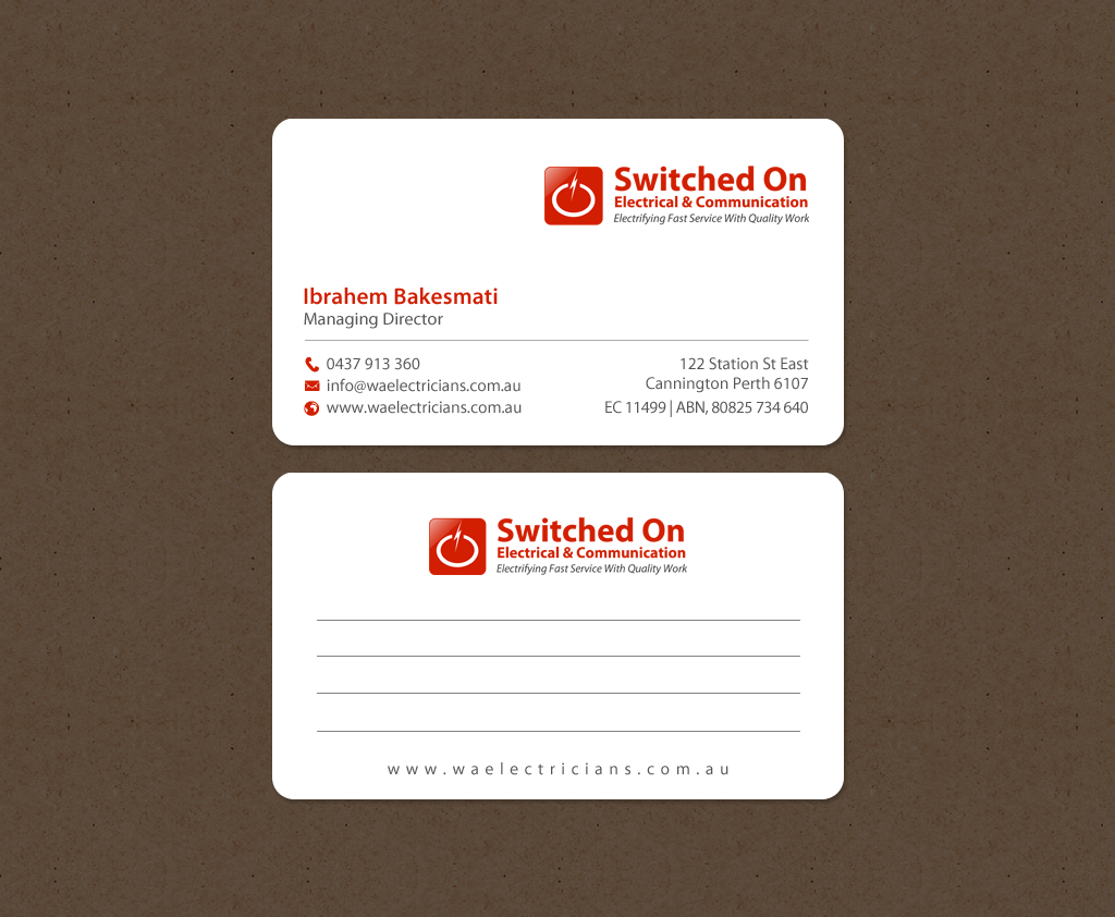Business Card Design by chandrayaan.creative for this project | Design #12357930