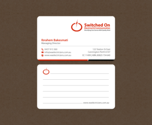 Business Card Design by chandrayaan.creative for this project | Design: #12357931