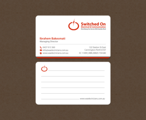 Business Card Design by chandrayaan.creative for this project | Design: #12357932