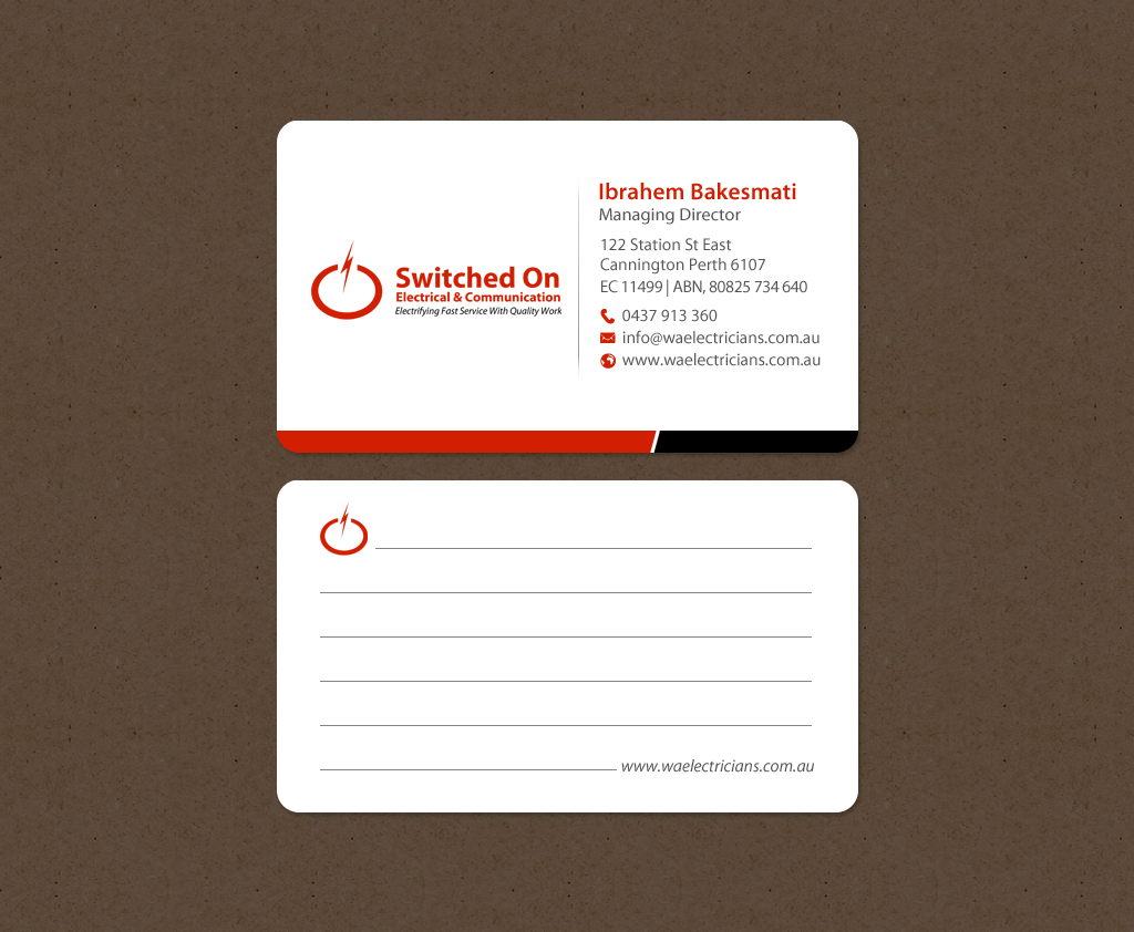 Business Card Design by chandrayaan.creative for this project | Design #12357933