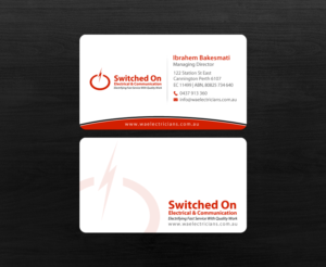 Business Card Design by chandrayaan.creative for this project | Design: #12357937
