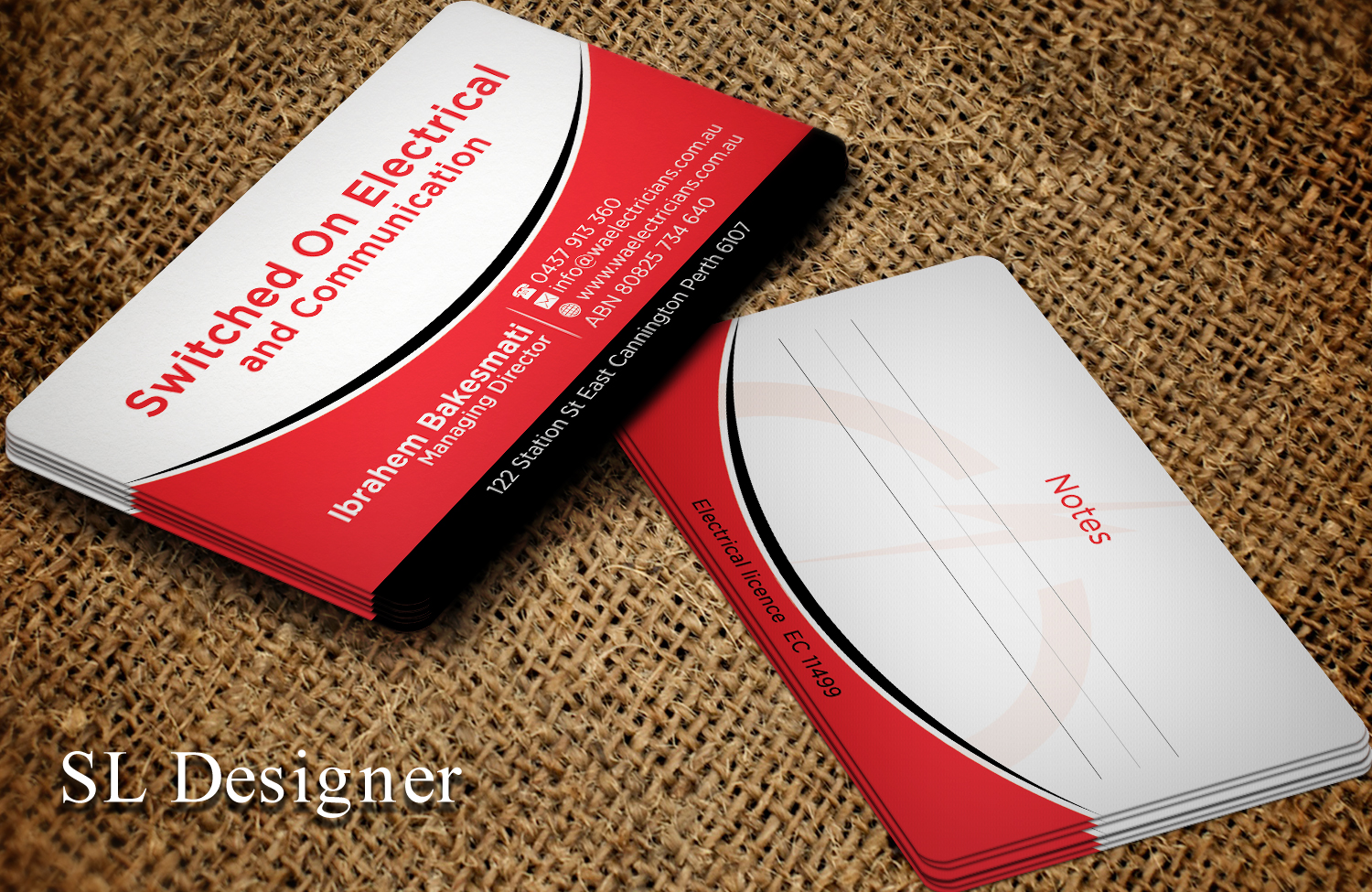 Business Card Design by SL Designer for this project | Design #12351978