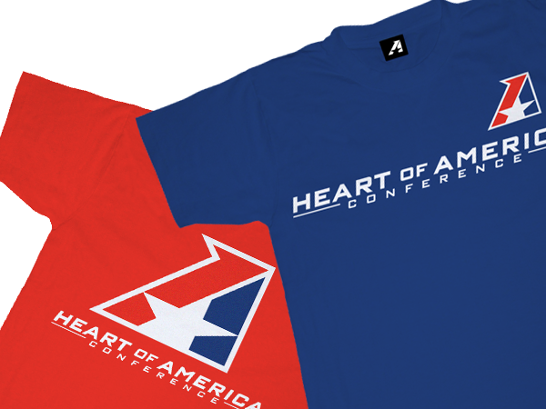 Logo Design by SK for Heart of America Athletic Conference | Design #5793824
