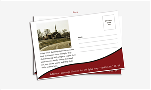 Postcard Design by Shigh5 for Watauga Baptist Church | Design: #5701104
