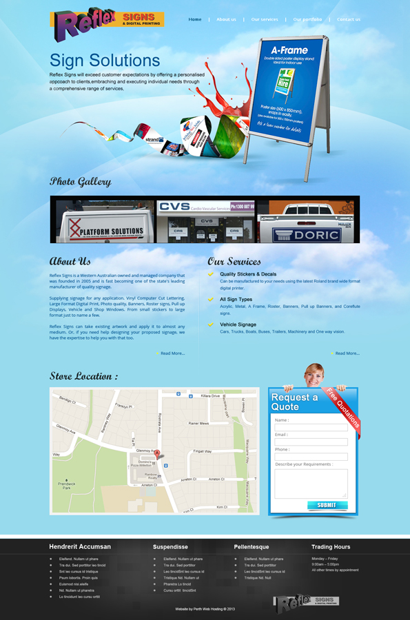 Web-Design von Sova Infotech Pvt. Ltd. für Perth Web Hosting | Design #1563046