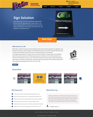 Web-Design von Violeta Pironkova für Perth Web Hosting | Design #1554504