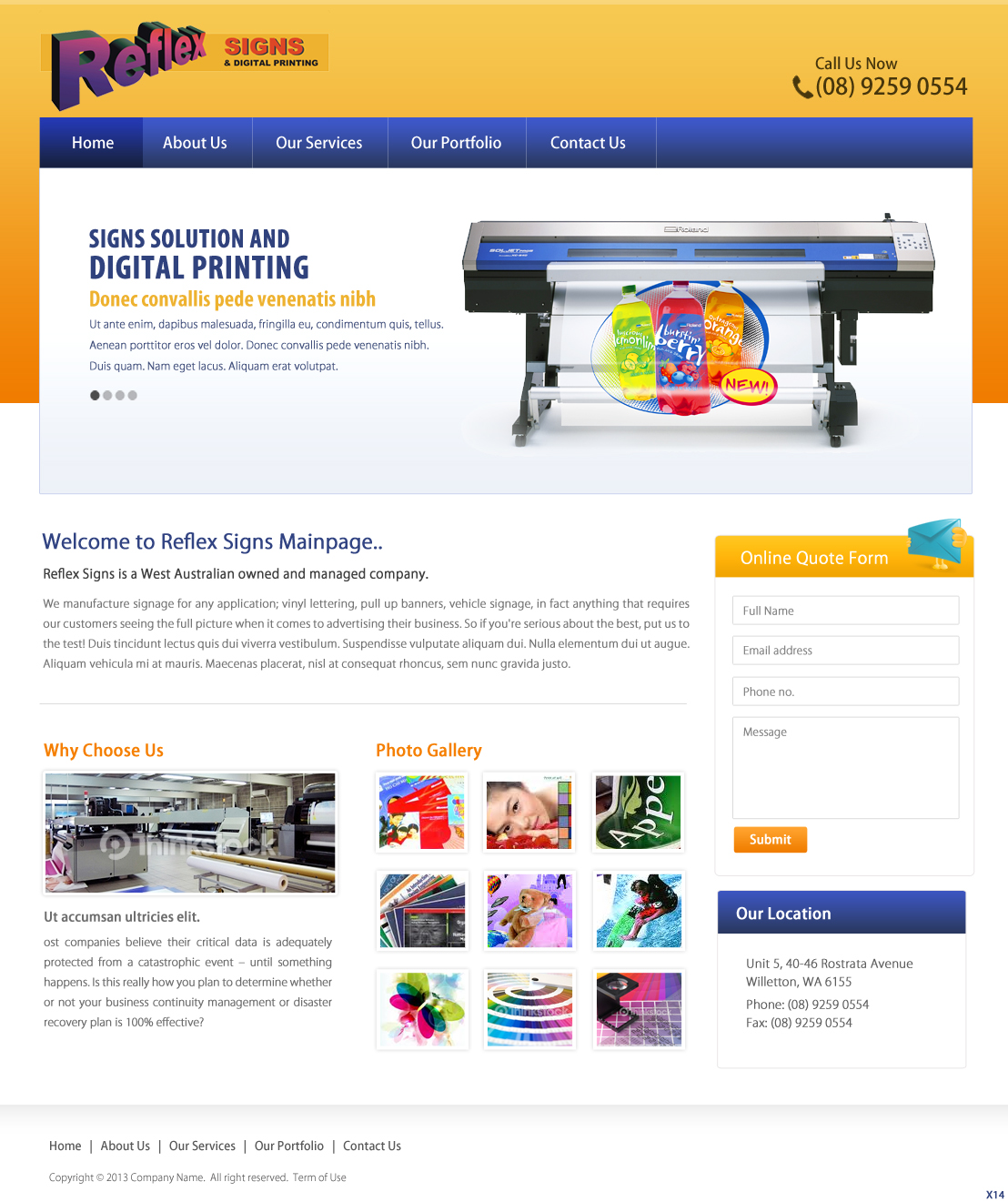 Web Design par pb pour Perth Web Hosting | Design #1565328