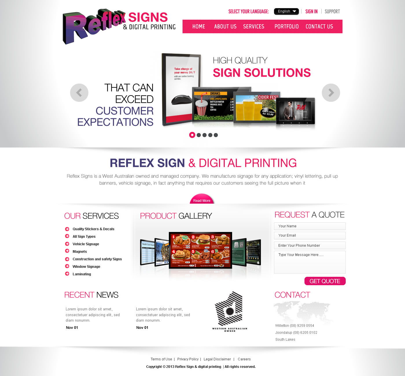 Web Design by TechWise for Perth Web Hosting | Design #1592451