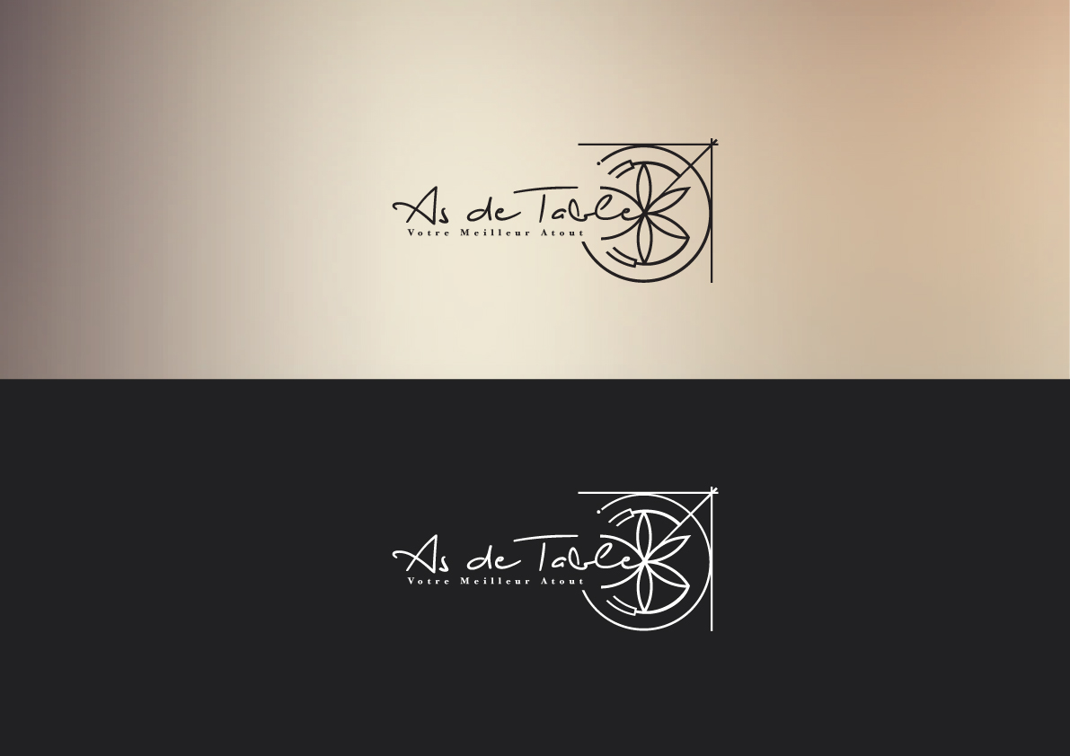 Logo Design by rana.mak for AS DE TABLE | Design #5742805