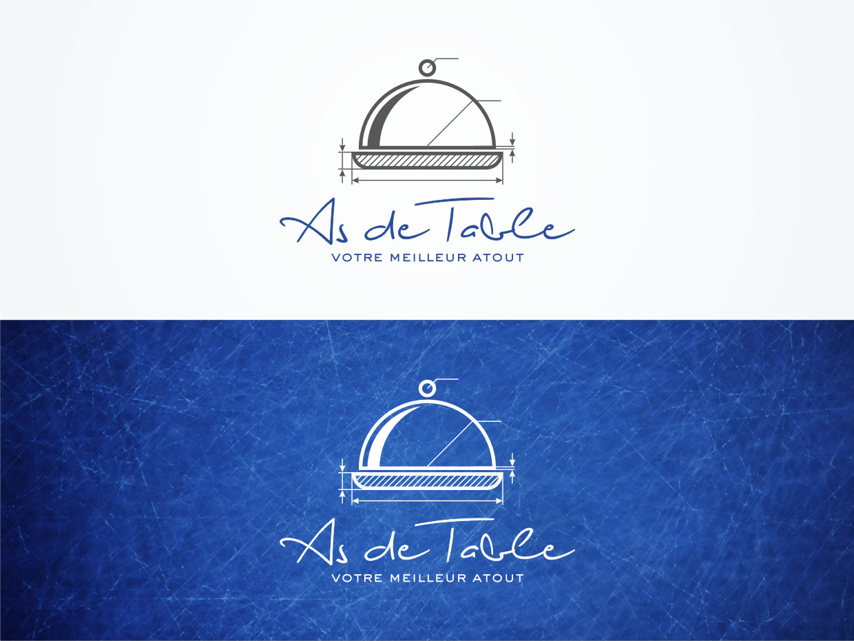 Logo Design by Atvento Graphics for AS DE TABLE | Design #5743808