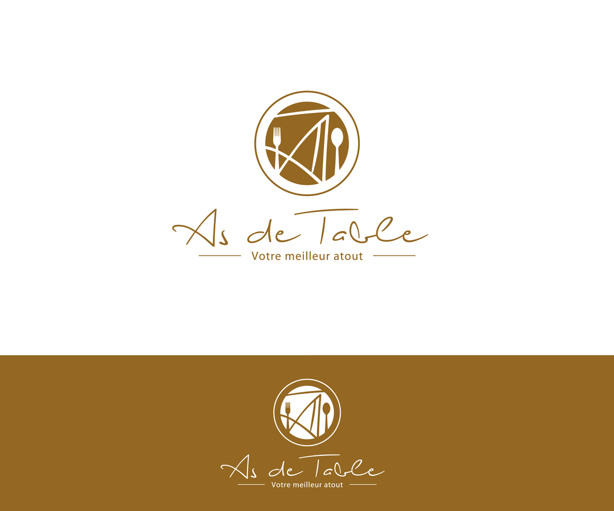 Logo Design by DiLion for AS DE TABLE | Design #5686789